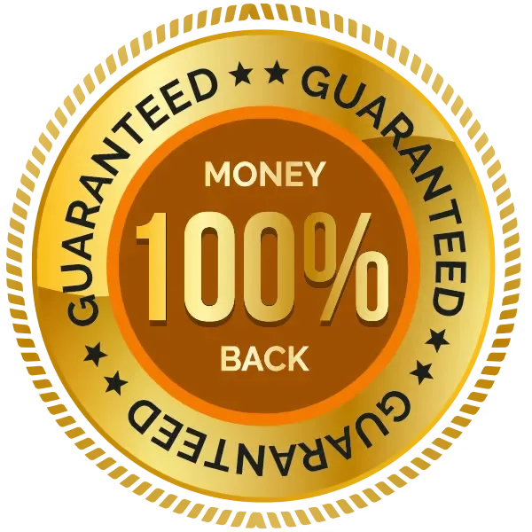 60-Day Money Back Guarantee Gold Seal